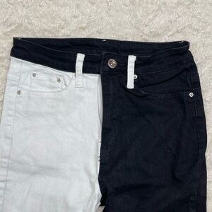 Dual Colored Shein Pants